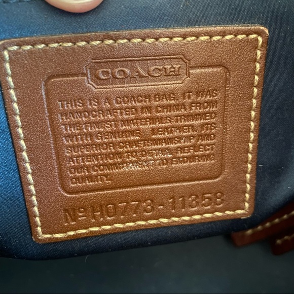 Coach patchwork purse - Picture 5 of 6